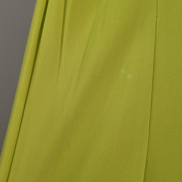 Marina Rinaldi Lime Green Sleeveless Midi Dress – EUC US 12 - Picture 5 of 5